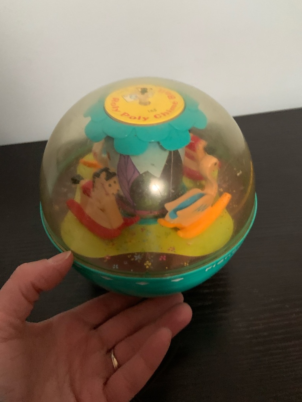 Vintage Fisher Price Roly Poly Chine Ball - Picture 8 of 8